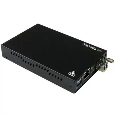 Convertisseur de média fibre optique Gigabit Ethernet - Monomode LC - 20 km - StarTech - Accessoire Réseau - visuel 1