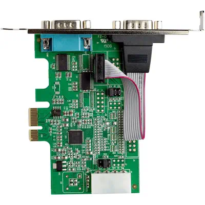 Carte adaptateur PCI Express vers serie RS232 - 2 ports - 16950 UART - Cache FIFO de 256 octets - AS - StarTech - Carte Réseau - visuel 5