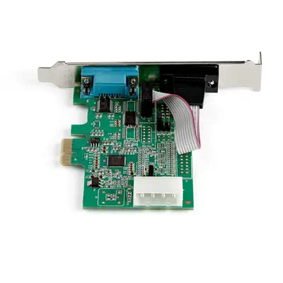 Carte adaptateur PCI Express vers serie RS232 - 2 ports - 16950 UART - Cache FIFO de 256 octets - AS - StarTech - Carte Réseau - visuel 4