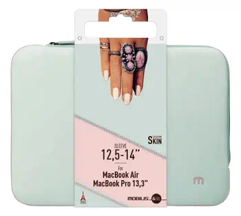Mobilis 049005 sacoche d'ordinateurs portables 35,6 cm (14") Housse Gris, Rose revendeur officiel