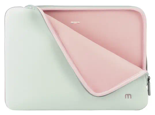Mobilis 049005 sacoche d'ordinateurs portables 35,6 cm (14") Housse Gris, Rose - Sacoche & Housse - visuel 2