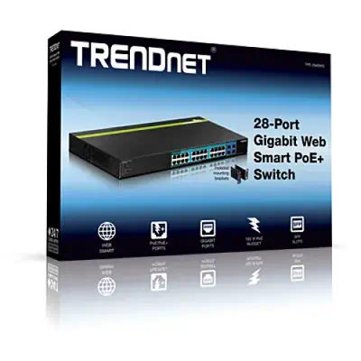 Trendnet TPE-2840WS commutateur réseau Géré Gigabit Ethernet (10/100/1000) Connexion Ethernet, suppo - Accessoire Wifi - visuel 4