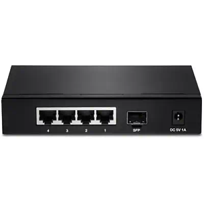 Trendnet TEG-S51SFP commutateur réseau Non-géré Gigabit Ethernet (10/100/1000) Noir - Accessoire Wifi - visuel 3