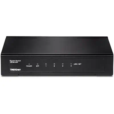 Trendnet TEG-S51SFP commutateur réseau Non-géré Gigabit Ethernet (10/100/1000) Noir - Accessoire Wifi - visuel 2