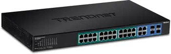 Livraison gratuite Trendnet TPE-5028WS commutateur réseau Géré Gigabit Ethernet (10/100/1000) Connexion Ethernet, suppo