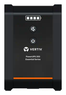 Vertiv PowerUPS 200 Essential PSA6E-600IT-IEC, 600 VA/315 W, AVR, batteries remplaçables par l’utili - Accessoire Onduleur - visuel 2