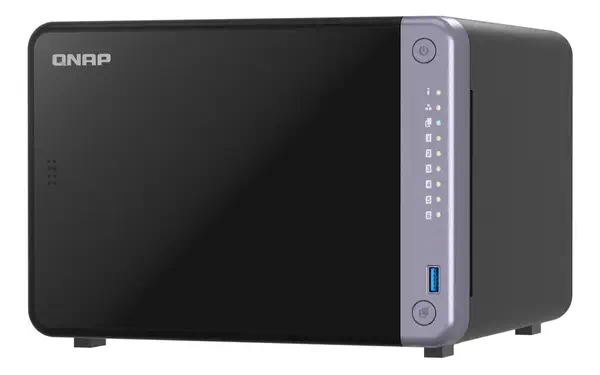 QNAP TS-632X NAS Tower Alpine Alpine AL-524 4 Go DDR4 QNAP QTS Noir - Serveur NAS - visuel 1