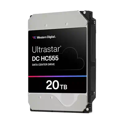 Western Digital Ultrastar DC HC555 disque dur 20 To 7200 tr/min 512 Mo 3.5" Série ATA III - Disque dur Interne - visuel 1