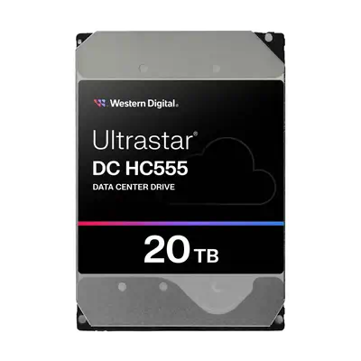Western Digital Ultrastar DC HC555 disque dur 20 To 7200 tr/min 512 Mo 3.5" Série ATA III - Disque dur Interne - visuel 2
