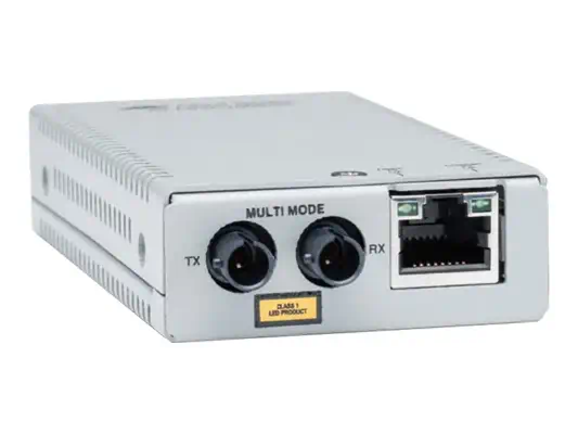 ALLIED TAA 10/100/1000T to 1000SX/SC MM Media & Rate Converter Multi-region PSU - Allied Telesis - Carte Réseau - visuel 1