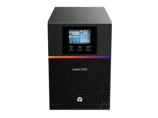 Onduleur Liebert GXE 1 000VA/ 900 W 230 V format tour on line double conversion | Batterie VRLA plom - Vertiv - visuel 2