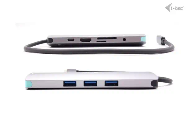 USB-C Metal Nano Docking Station 4K HDMI LAN with Power Delivery 100W + i-tec Universal Charger 100W - I-Tec - Switchs et Hubs - visuel 4