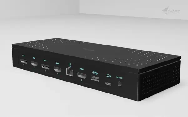 Universal 5x 4K/60Hz Display Docking Station + Power Delivery 100W - I-Tec - Accessoire composant - visuel 3
