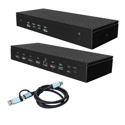 Universal 5x 4K/60Hz Display Docking Station + Power Delivery 100W - I-Tec - Accessoire composant - visuel 1