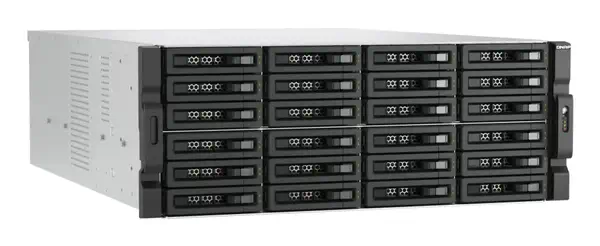 QNAP TL-R2400PES-RP Boîtier de disques de stockage Boîtier disque dur/SSD Noir, Gris 2.5/3.5" - Serveur NAS - visuel 4