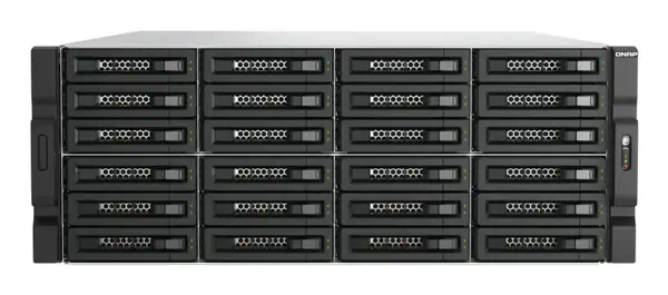 QNAP TL-R2400PES-RP Boîtier de disques de stockage Boîtier disque dur/SSD Noir, Gris 2.5/3.5" - Serveur NAS - visuel 2