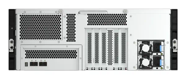 QNAP TL-R2400PES-RP Boîtier de disques de stockage Boîtier disque dur/SSD Noir, Gris 2.5/3.5" - Serveur NAS - visuel 9