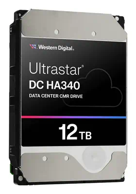Western Digital Ultrastar DC HA340 disque dur 12 To 7200 tr/min 512 Mo 3.5" SATA - Disque dur Interne - visuel 3