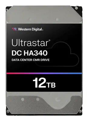 Western Digital Ultrastar DC HA340 disque dur 12 To 7200 tr/min 512 Mo 3.5" SATA - Disque dur Interne - visuel 1
