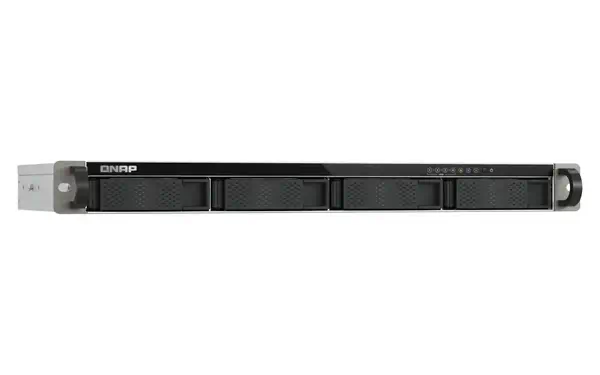 QNAP TS-433eU NAS Rack (1 U) Cortex-A Cortex-A55 4 Go 0 To QNAP Turbo System Noir - Serveur NAS - visuel 6