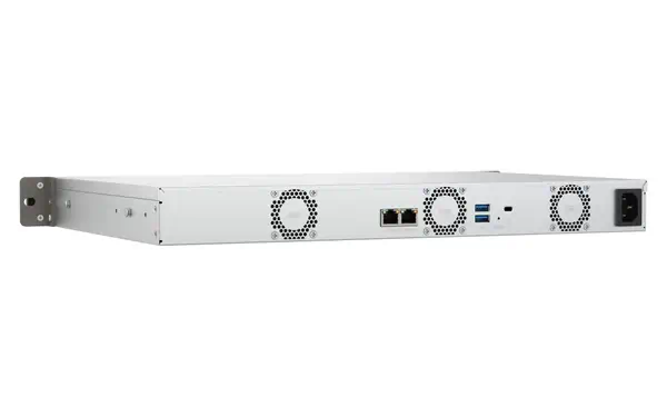 QNAP TS-433eU NAS Rack (1 U) Cortex-A Cortex-A55 4 Go 0 To QNAP Turbo System Noir - Serveur NAS - visuel 2