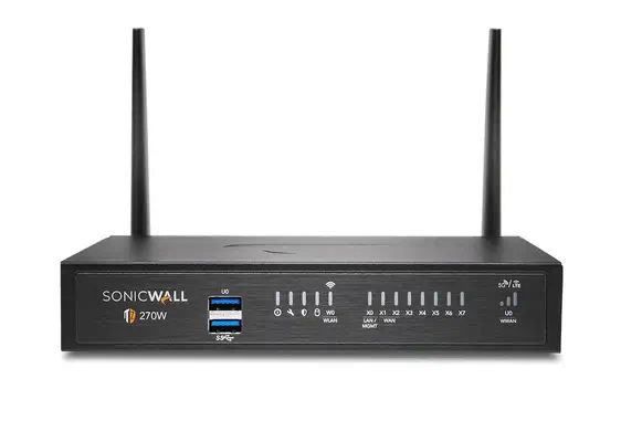 SonicWall TZ270W pare-feux (matériel) Bureau 2 Gbit/s - Firewall - visuel 1