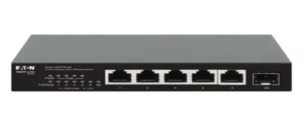 Eaton NG5POE-M2 commutateur réseau Noir - Carte Réseau - visuel 5