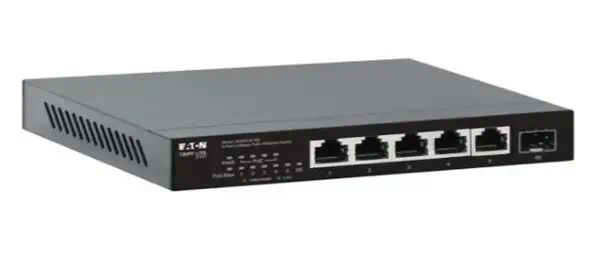 Eaton NG5POE-M2 commutateur réseau Noir - Carte Réseau - visuel 2
