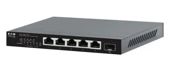 Eaton NG5POE-M2 commutateur réseau Noir - Carte Réseau - visuel 1