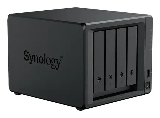 Synology DiskStation DS925+ serveur de stockage NAS Ryzen Embedded V1500B 4 Go DDR4 0 To Noir - Serveur NAS - visuel 7