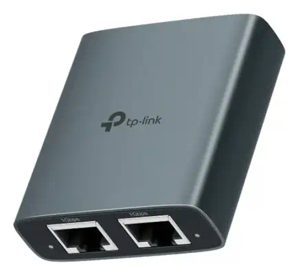 TP-Link EH210 séparateur voix-données Noir - Routeur - visuel 1