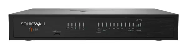SonicWall TZ680 pare-feux (matériel) Bureau 5 Gbit/s - Firewall - visuel 1