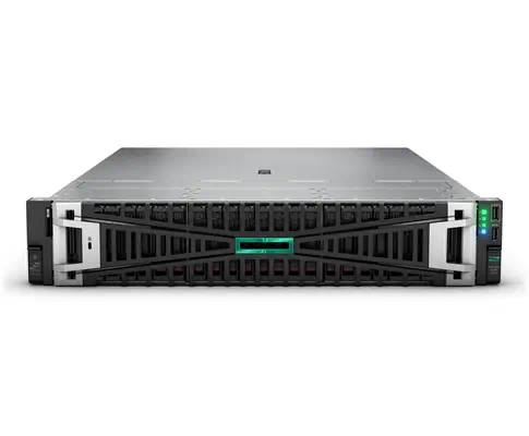ProLiant DL385 Gen11 9115 2.6GHz 16c 1P 2x32GB-R 8SFF 1x7.68TB NVMe SSD 2x1000W PS EU Server - HP - Serveur Rack - visuel 1