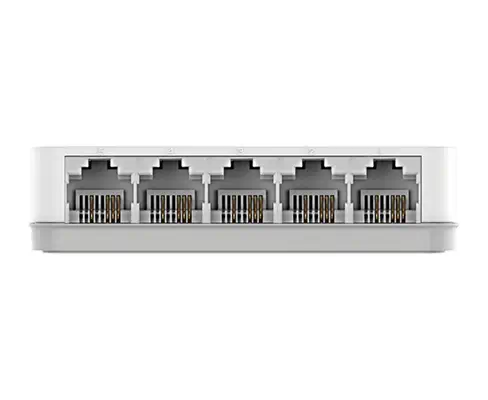 D-Link ES-1005C/E Non-géré Fast Ethernet (10/100) Bureau Blanc - Routeur - visuel 3