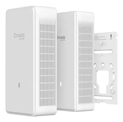 OMADA EAP775-Wall 9300 Mbit/s Blanc Connexion Ethernet, supportant l'alimentation via ce port (PoE) - Borne Wifi - visuel 1