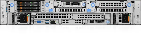 DELL R570 serveur 1,92 To Rack (2 U) Intel Xeon 6 6517P 3,2 GHz 32 Go DDR5-SDRAM 1100 W - Dell - Serveur Rack - visuel 4