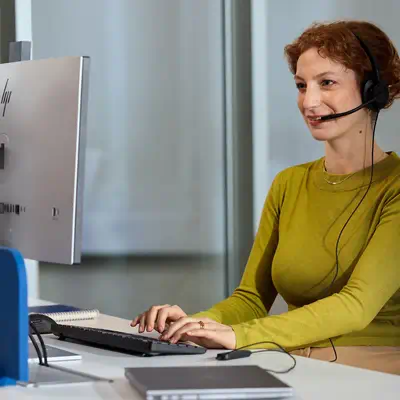 Micro-casque filaire USB monaural HP Poly Mission 415 (en vrac) - Casque Micro - visuel 10