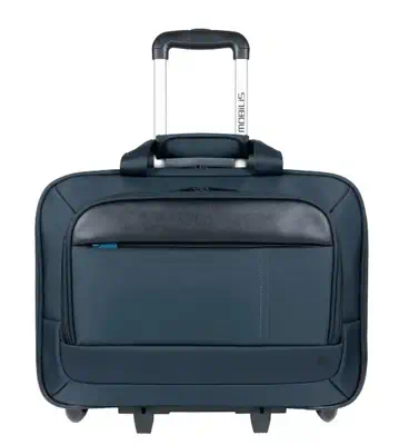 Mobilis Executive 3 40,6 cm (16") Valise sur roulette Noir, Bleu - Sacoche & Housse - visuel 1