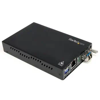 Convertisseur Gigabit Ethernet fibre optique multimode LC 1000 Mb/s - 550 m comparaison