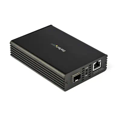 Convertisseur Fibre RJ45 10Gb Ethernet pour Réseaux Nbase-T 10Gbps - SFP vers RJ45 - Multigigabit Mo - StarTech - Accessoire Réseau - visuel 4