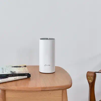TP-Link Deco E4 (2-pack) Bi-bande (2,4 GHz / 5 GHz) Wi-Fi 5 (802.11ac) Blanc, Gris Interne - Routeur - visuel 4