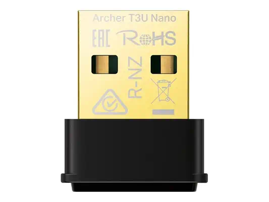 TP-LINK AC1300 Mini Dual Band Wi-Fi USB Adapter 867Mbps at 5GHz + 400Mbps at 2.4GHz USB 3.0 MU-MIMO - TP-Link - Accessoire Wifi - visuel 1