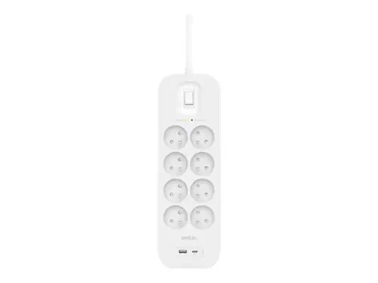 BELKIN Surge Protection with USB C 8 Outlet - Belkin - Prise parafoudre - visuel 1