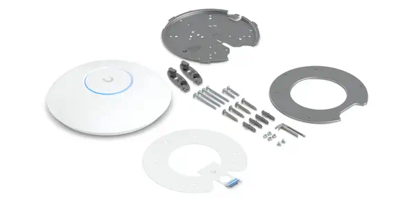 Ubiquiti U7 Pro Max 5700 Mbit/s Blanc Connexion Ethernet, supportant l'alimentation via ce port (PoE - Borne Wifi - visuel 8