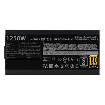 MWE Gold 1250 V2 ATX 3.1 - Cooler Master - Onduleur - visuel 3