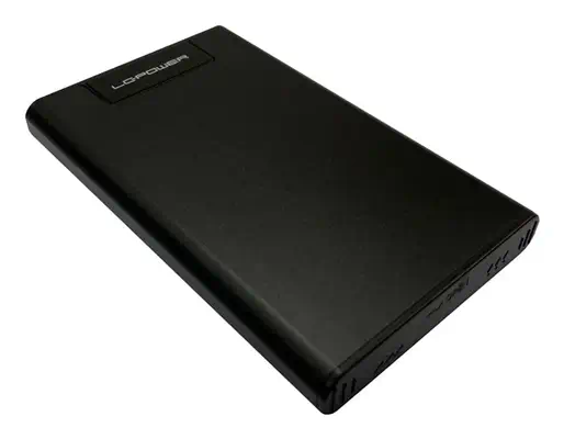 LC-Power LC-25U3-C4 Boîtier de disques de stockage Boîtier disque dur/SSD Noir 2.5" Alimenté par por - Adaptateur stockage - visuel 4