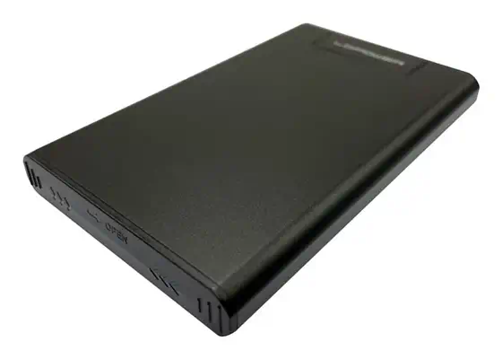 LC-Power LC-25U3-C4 Boîtier de disques de stockage Boîtier disque dur/SSD Noir 2.5" Alimenté par por - Adaptateur stockage - visuel 8