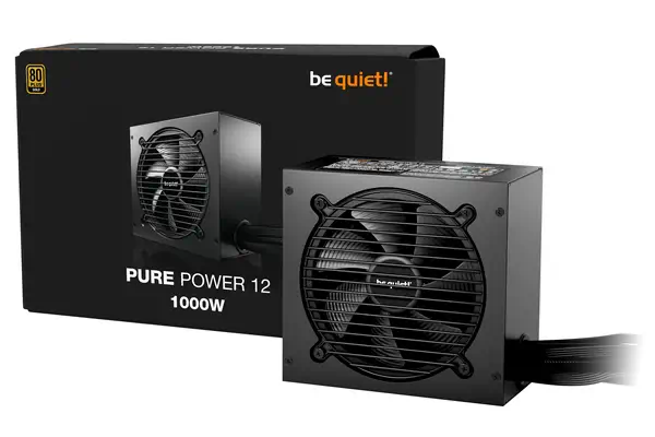 Pure Power 12 1000 W | Alimentation ATX 3.1,80 Plus Gold - be quiet! - Onduleur - visuel 3