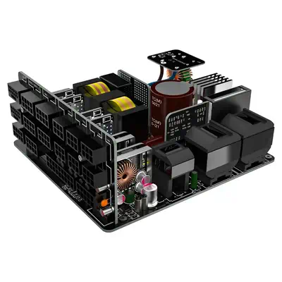 Netzteil ATX 3.1  850W/135mm 80+ Platinum Retail, Full Modular - LC-Power - Onduleur - visuel 10