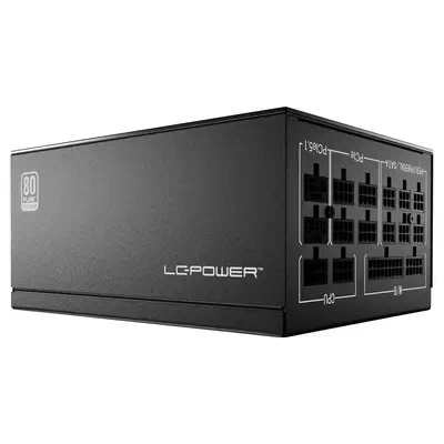 Netzteil ATX 3.1  850W/135mm 80+ Platinum Retail, Full Modular - LC-Power - Onduleur - visuel 7
